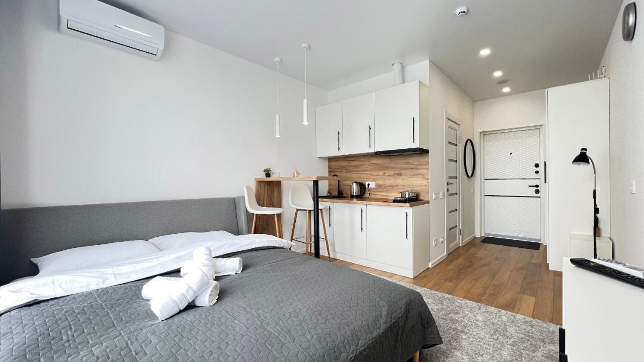 Апартаменты Cube House Киев Экстерьер фото
